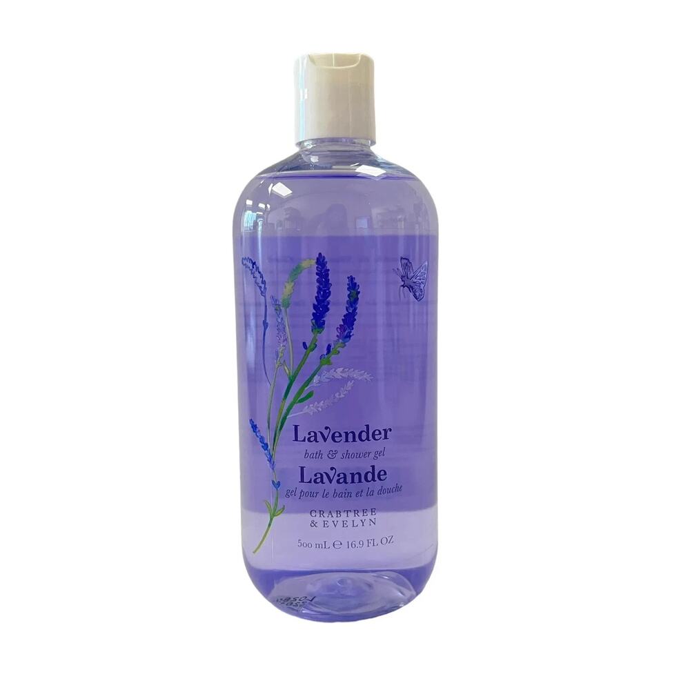 Crabtree & Evelyn Lavender Bath and Shower Gel 16.9 fl oz HTF SOLD OUT DEAL